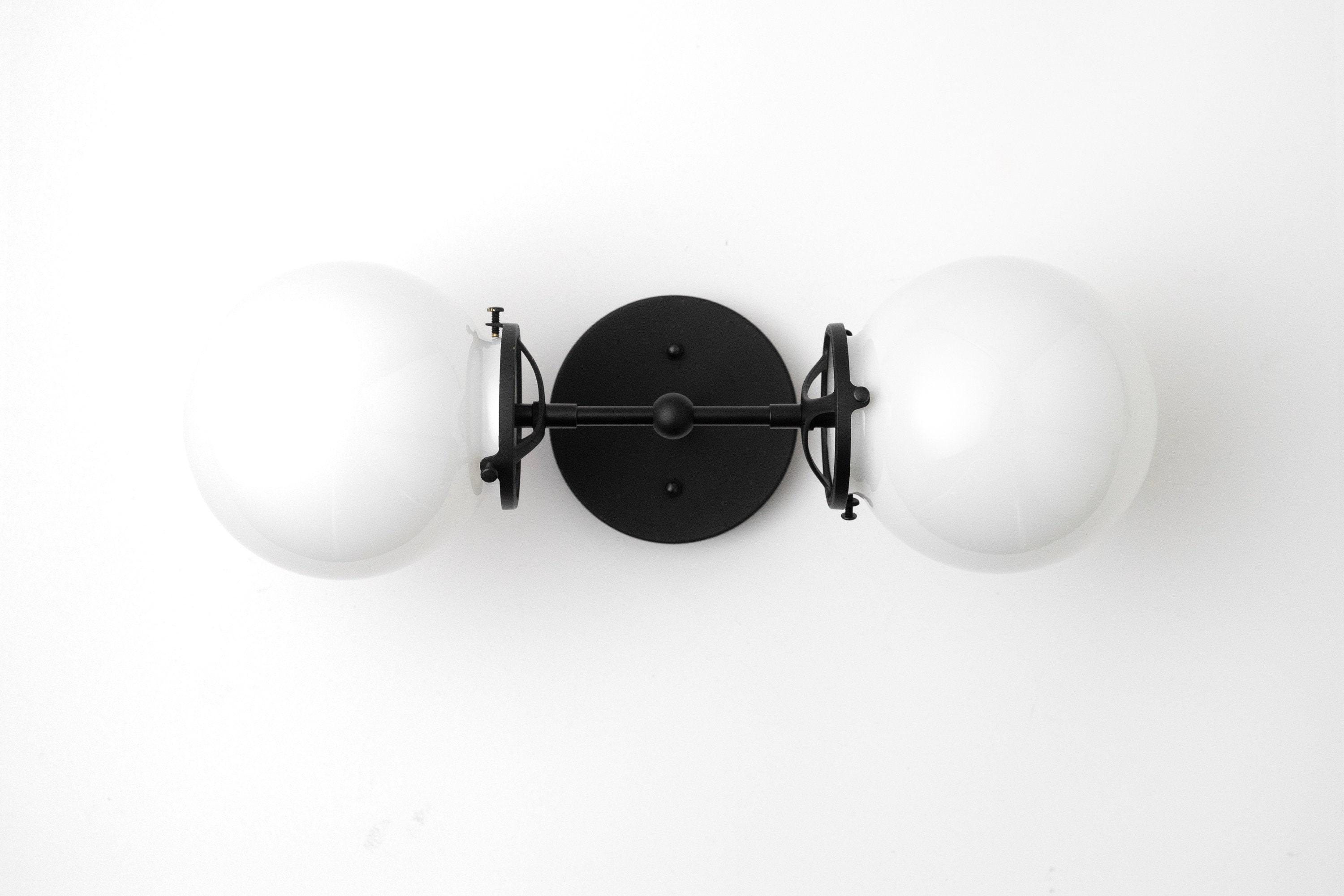 Lumio Globe Art Deco Badkamerlamp - Opaal Globe Badkamerlamp HL1682