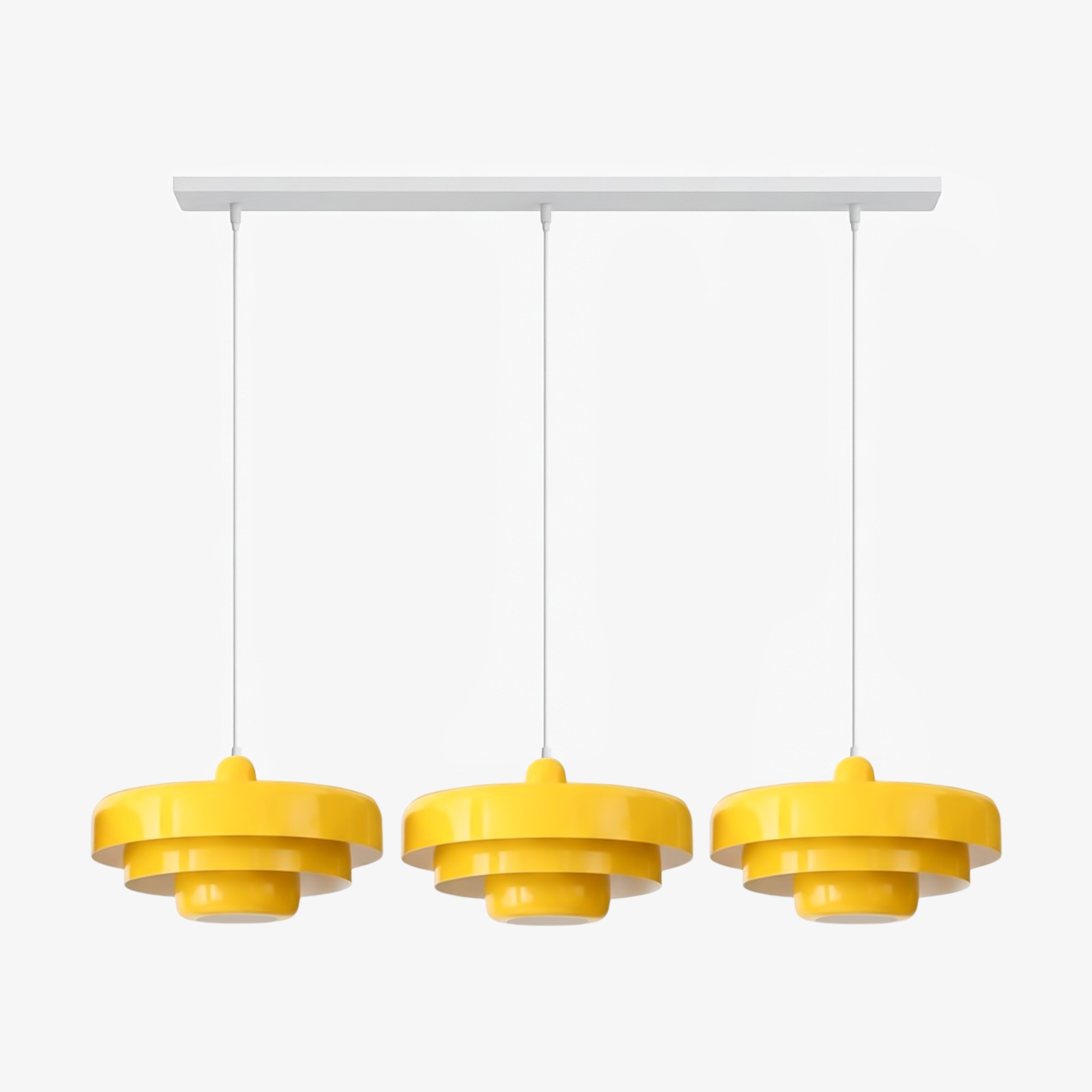 Macaron Disc Hanglamp - Scandinavische Meerlaagse Hanglamp van Metaal voor de Keuken HL179