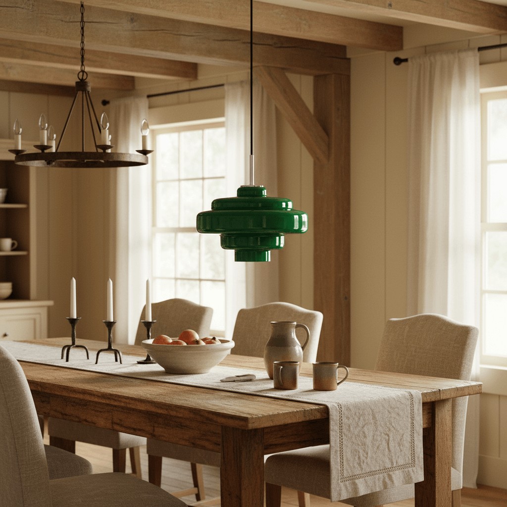 Koloro Kleurrijke Bauhaus Glazen Hanglamp - Levendige Meerlaagse Lamp voor de Keuken HL1332