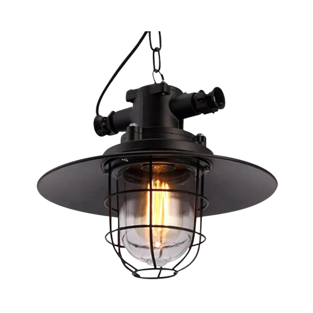 Schitterende industriële hanglamp van aluminium HL3367