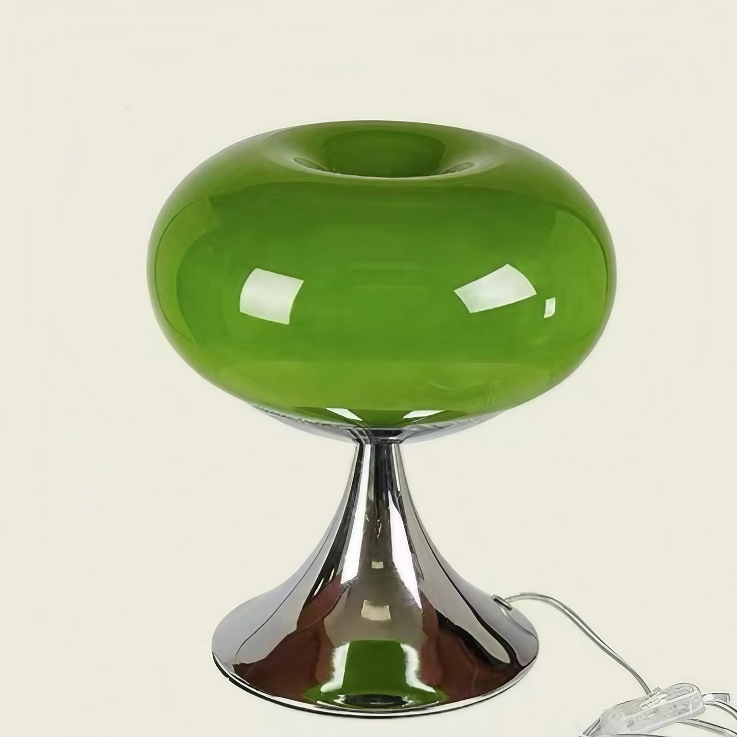 Bauhaus Appelvormige Glazen Tafellamp HL232