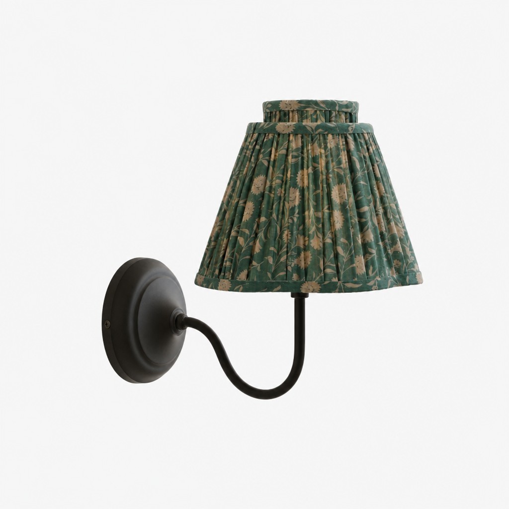 Solmire Moderne Wandlamp - Op maat gemaakte metalen wandlamp van stof voor slaapkamer en hal HL3545