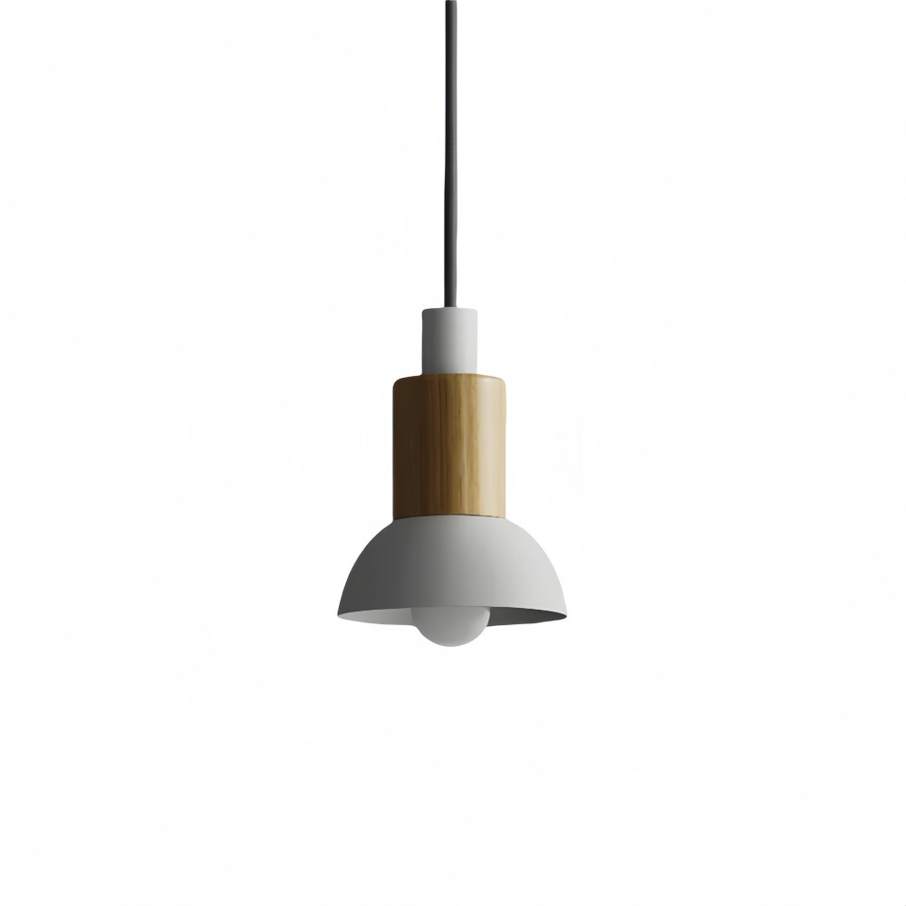 Macaron Iron Hanglamp - Geometrische Houten Lamp voor de Entree HL1065