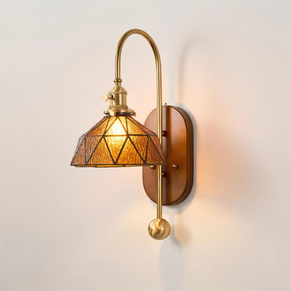 Amerikaanse Retro Bolvormige Wandlamp HL559
