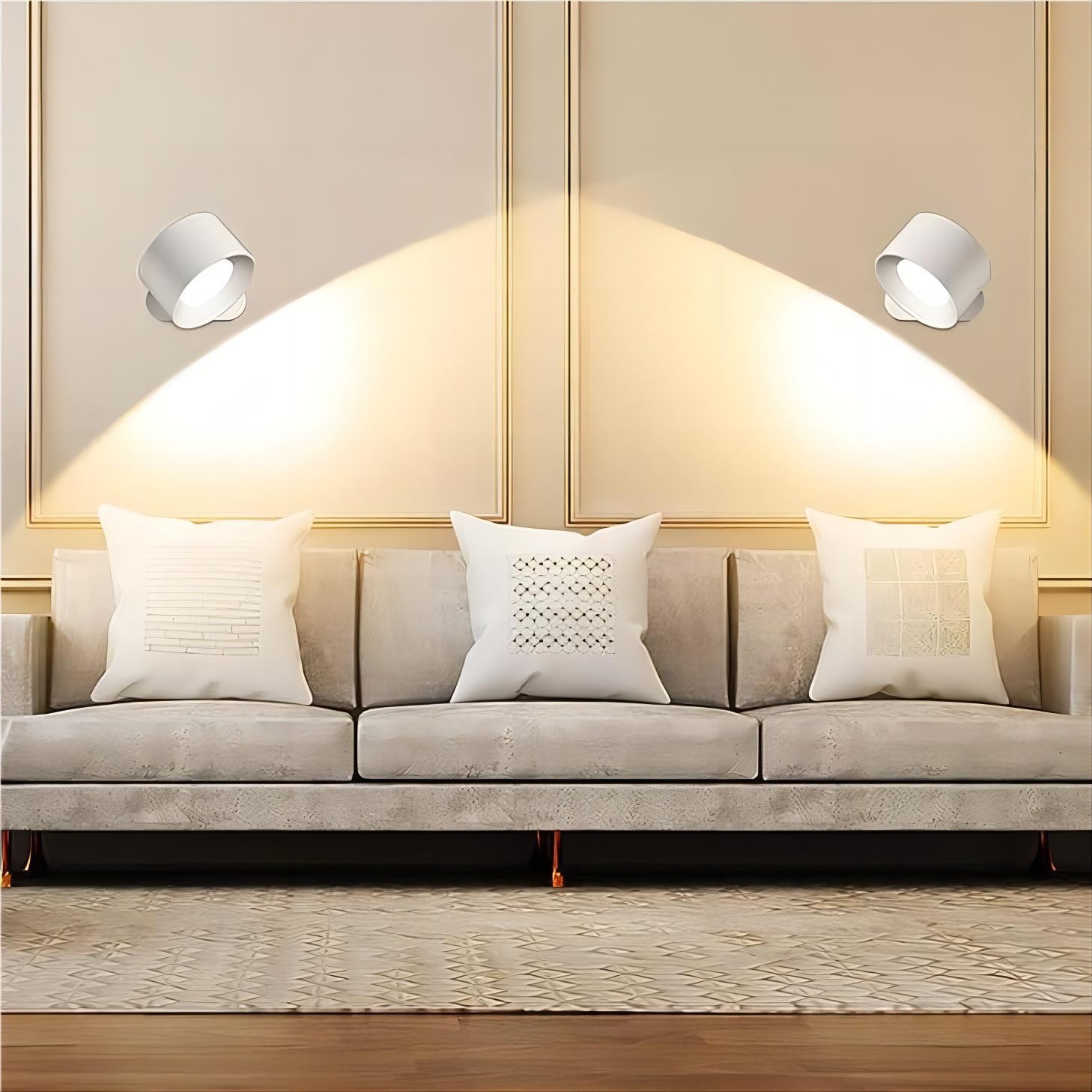 Draaibare USB Oplaadbare LED Wandlamp HL136