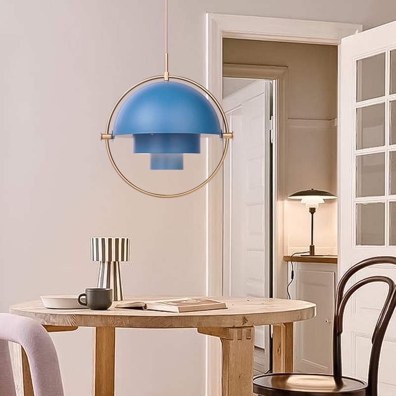 Multilayer Draaibare Metalen Hanglamp HL36