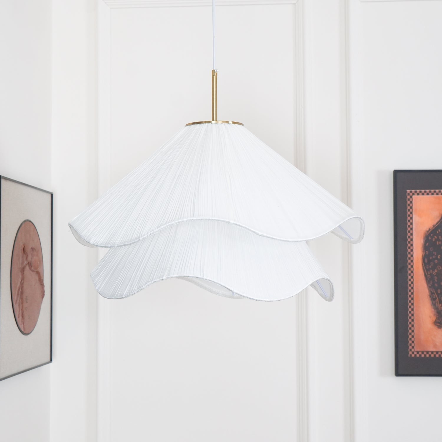 Nordic Bloom Bloemblaadjes Stoffen Hanglamp HL291