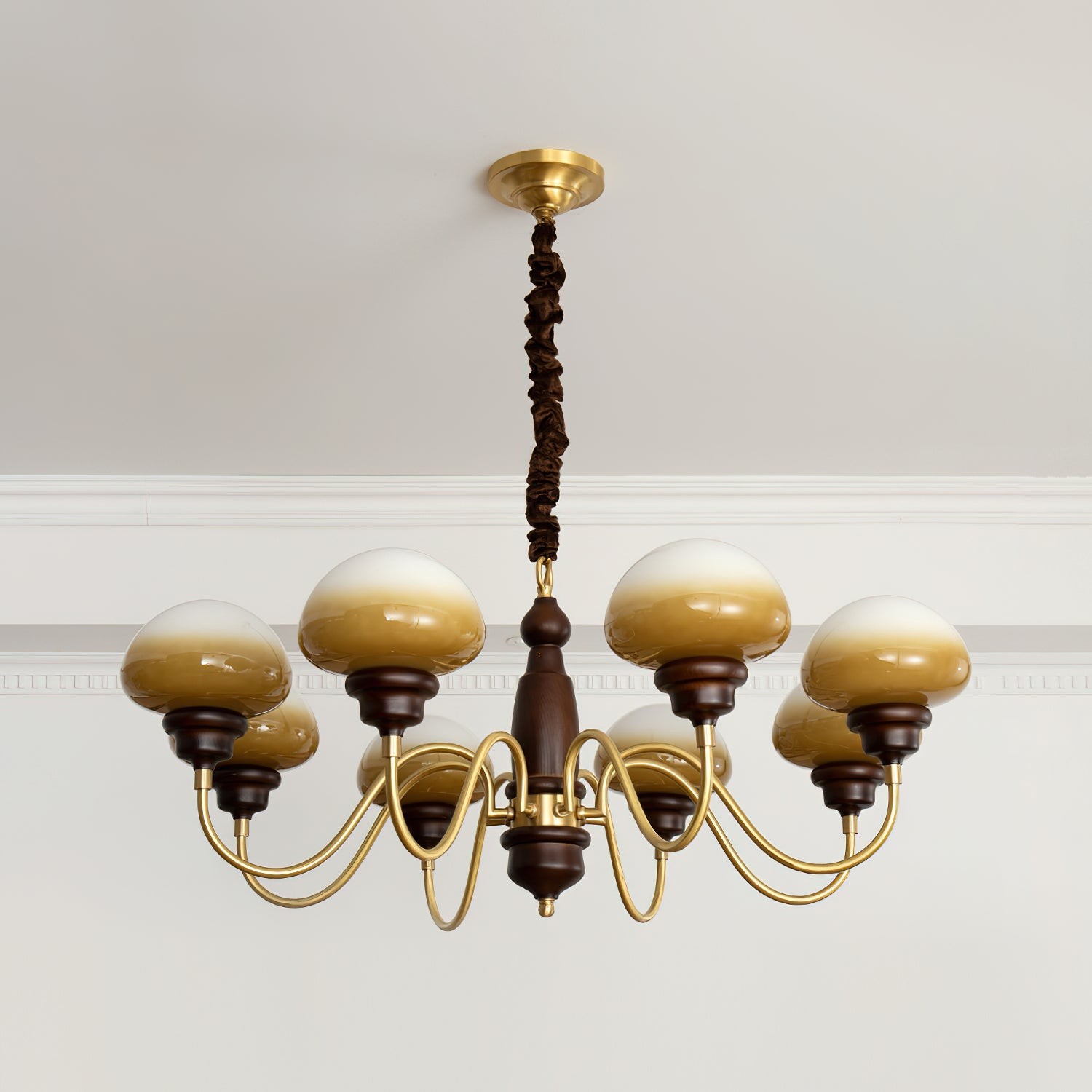 Amerikaanse Retro Mushroom Kroonluchter HL669