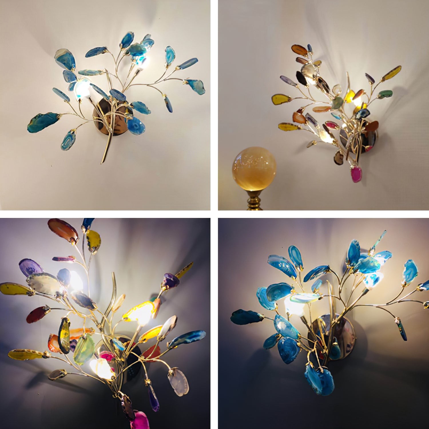 Agaat Wandlamp HL1167
