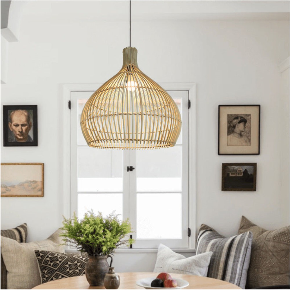 Hanglamp met zwarte parelmoer HL3361