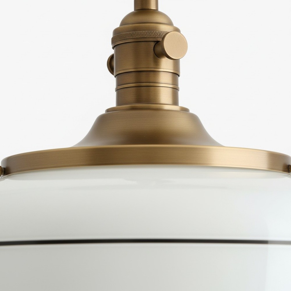 Nalaviro moderne plafondlamp - glazen kap voor woonkamer en hal HL2424