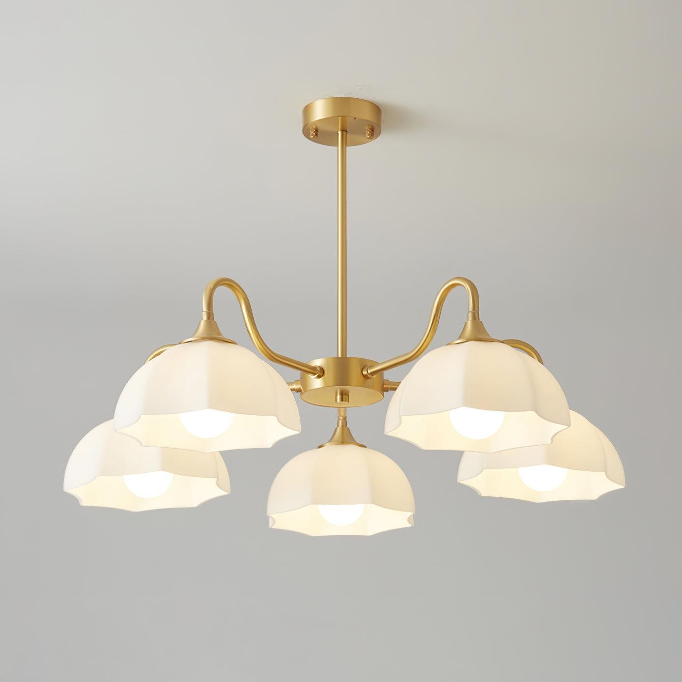 Nordic Garden Flower Glazen Kroonluchter HL839
