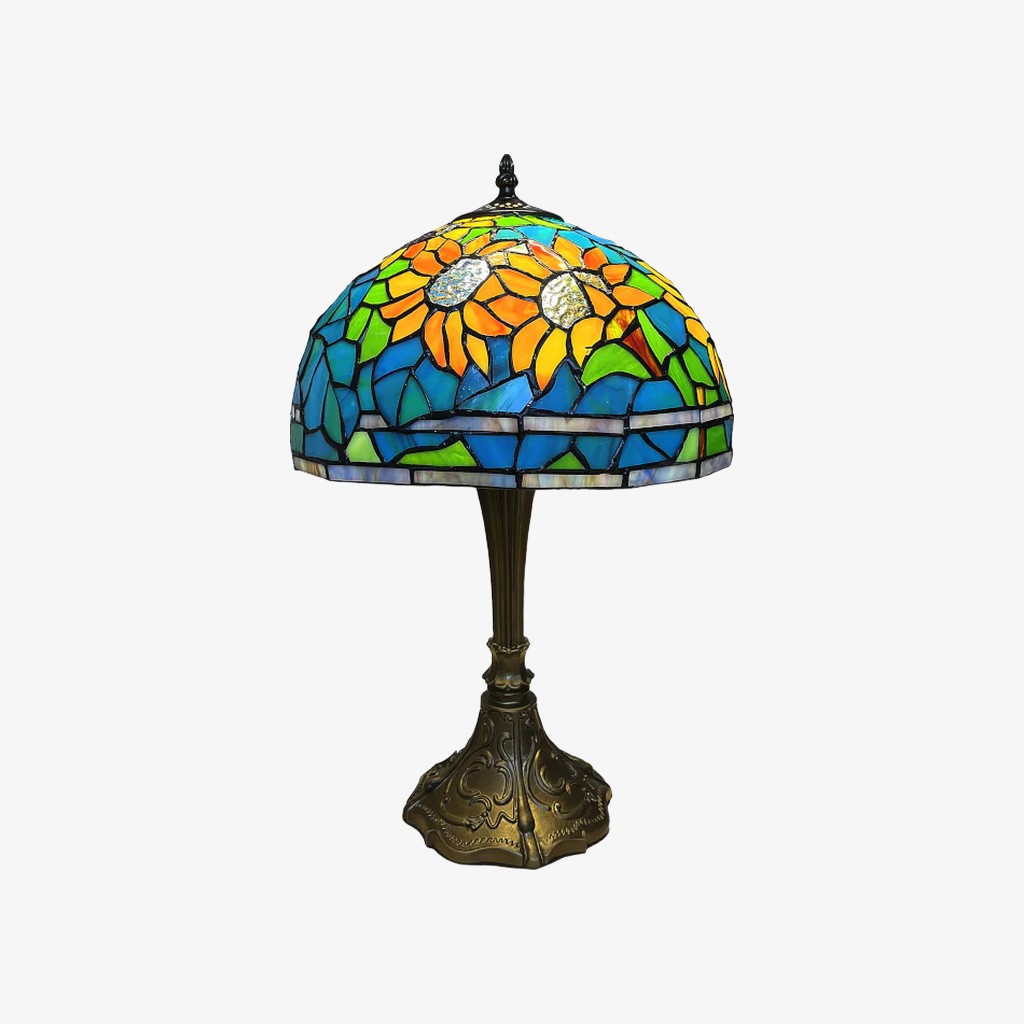 Handgemaakte TF Sorenia lampenkap - Klassieke Tiffany-stijl verlichting voor thuis en horeca HL2084