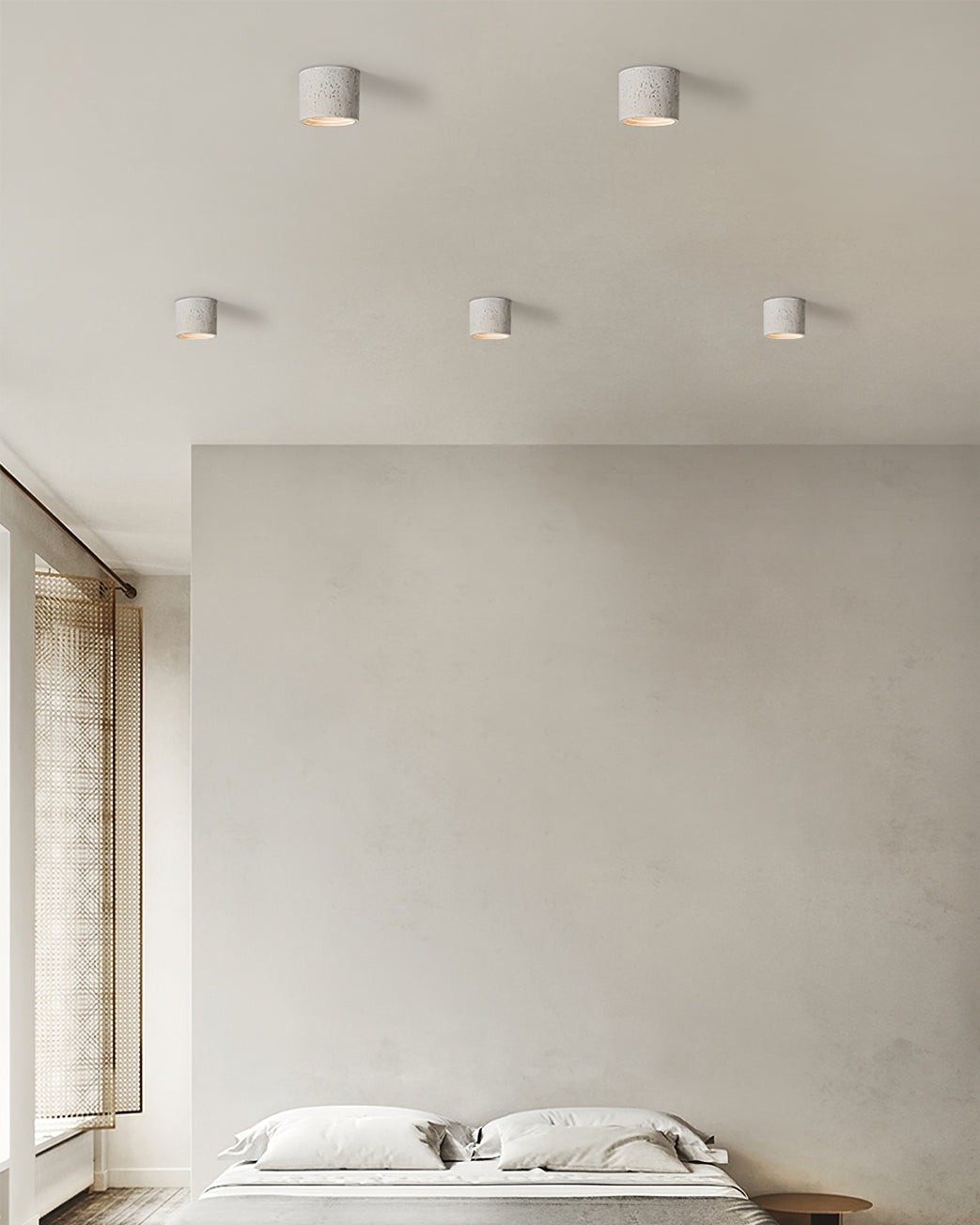 Moderne Wabi-Sabi cilindrische plafondlamp HL513