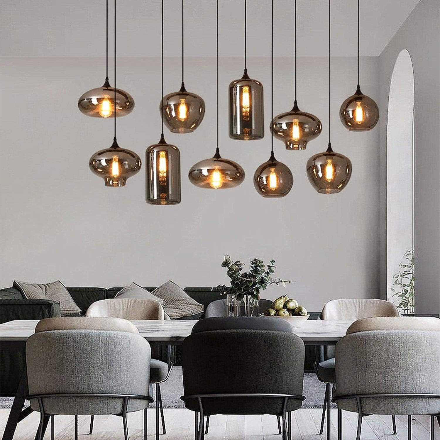 Flesvormige hanglamp HL2916