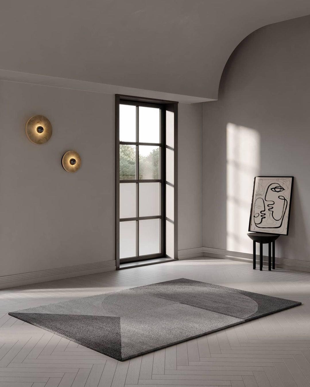 Creatieve marmeren ronde wandlamp HL717