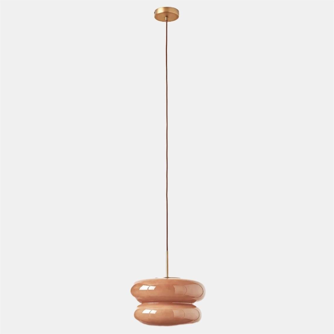 Orra Opaalglazen Hanglamp - Elegante Hanglamp met Dubbele Laag voor de Woonkamer HL1781