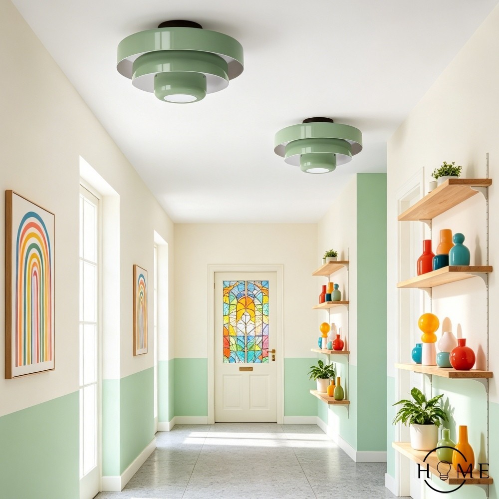 Macaron Disc Hanglamp - Scandinavische Meerlaagse Hanglamp van Metaal voor de Keuken HL179