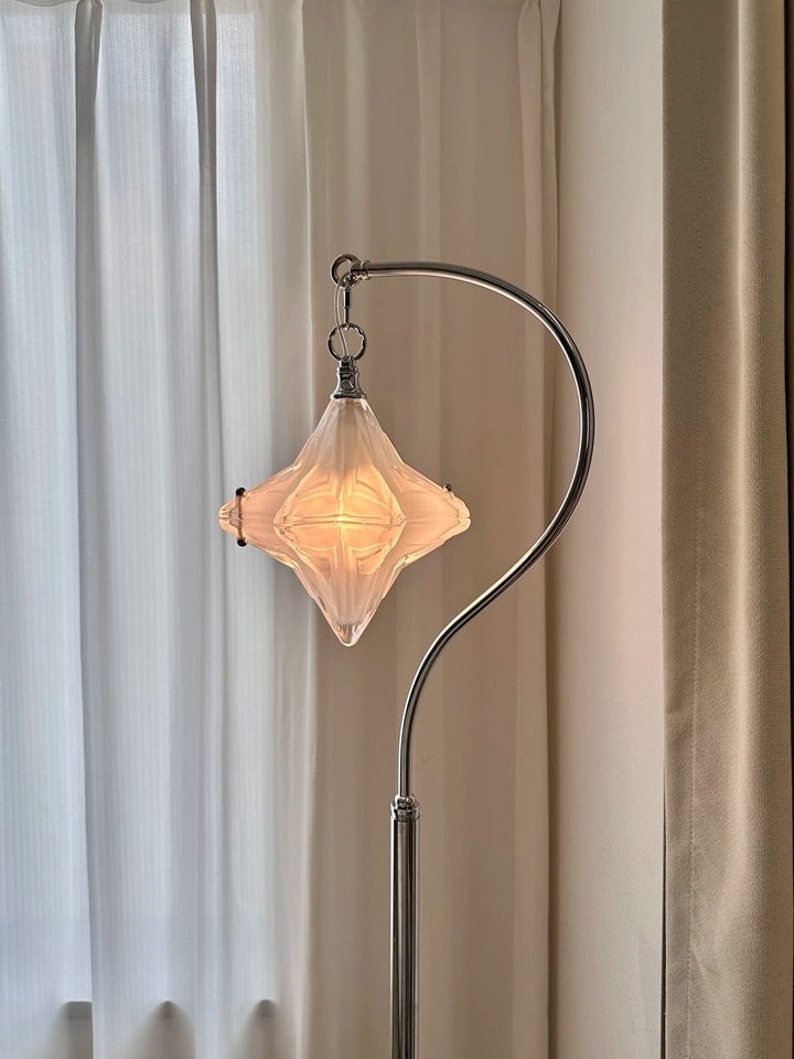 Art Deco Star vloerlamp - moderne staande lamp voor woonruimtes - Astris Orion HL1796