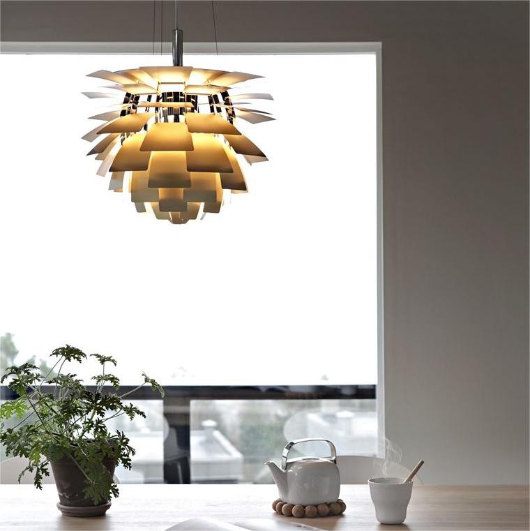 Deense Artichoke stijl glazen hanglamp