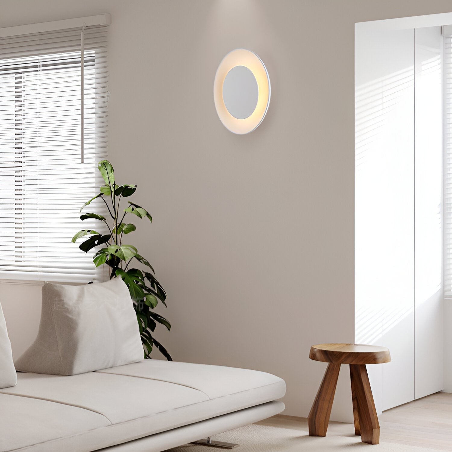 Ginevra Nordic gips-acryl wandlamp HL3513