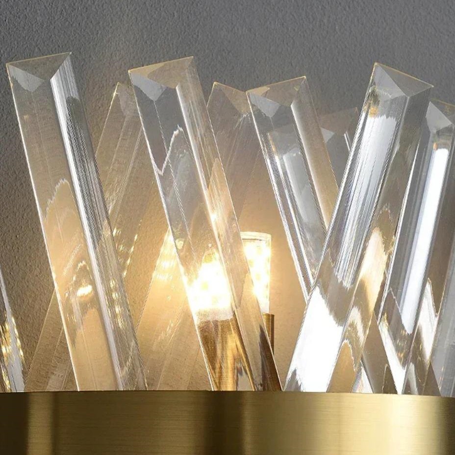 Moderne luxe kristallen wandlamp voor naast het bed HL962