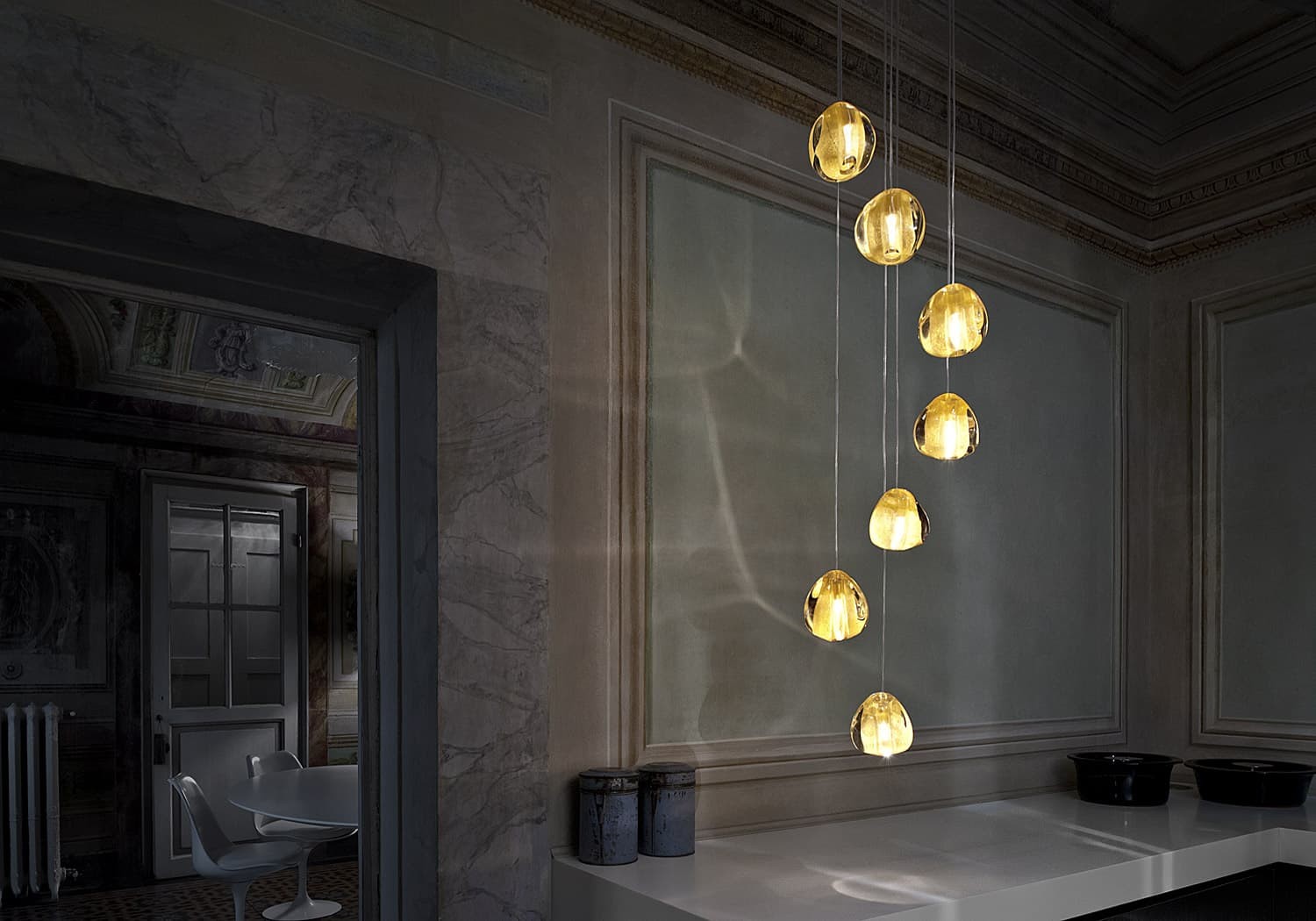 Kristallen hanglamp HL1172