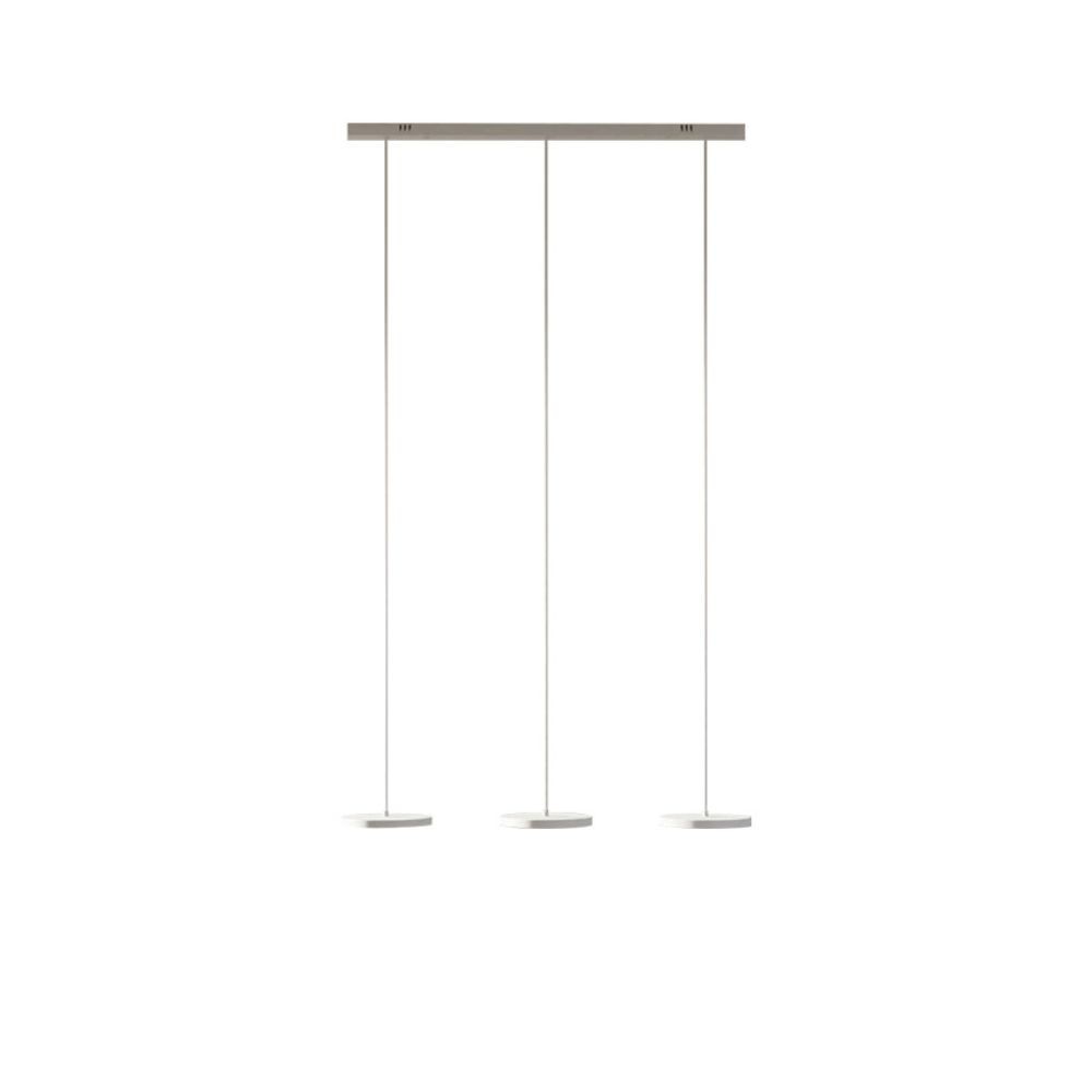Schijfvormige Moderne Hanglamp - Zwart Wit LED Ontwerp HL1051