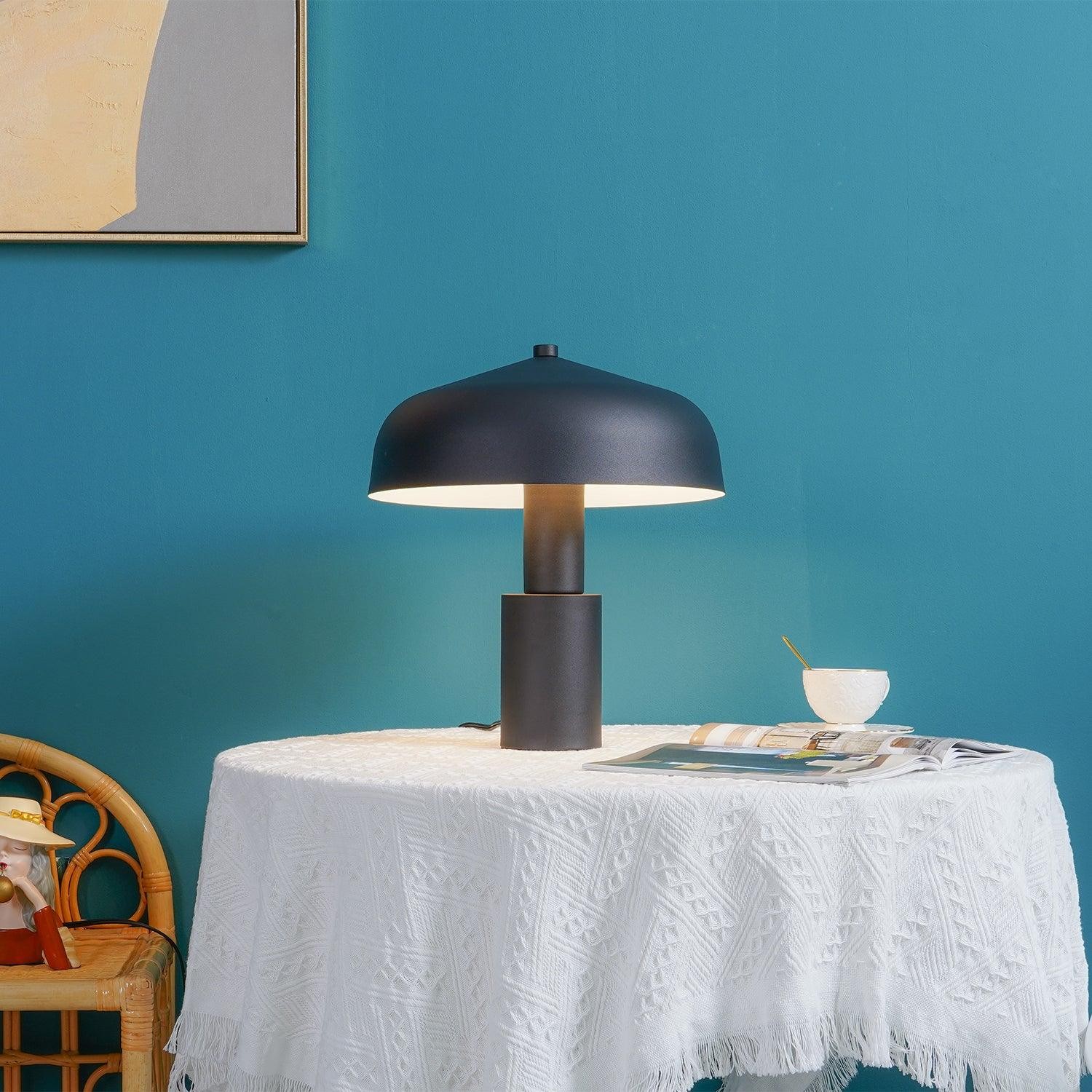 Modern minimalistisch design tafellamp met kromme kop HL652