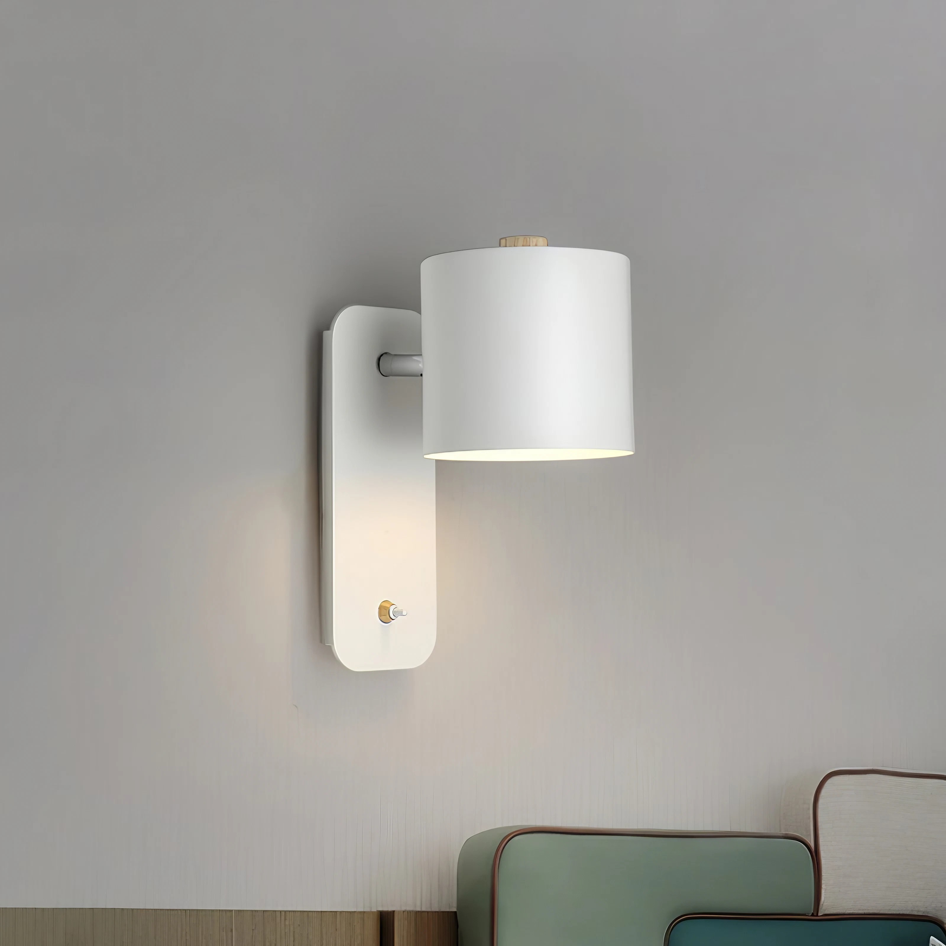 Moderne Draaibare Cilinder LED Wandlamp HL73