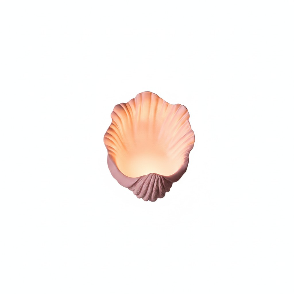 Selka Scallop Nordic Resin Wandlamp HL3521