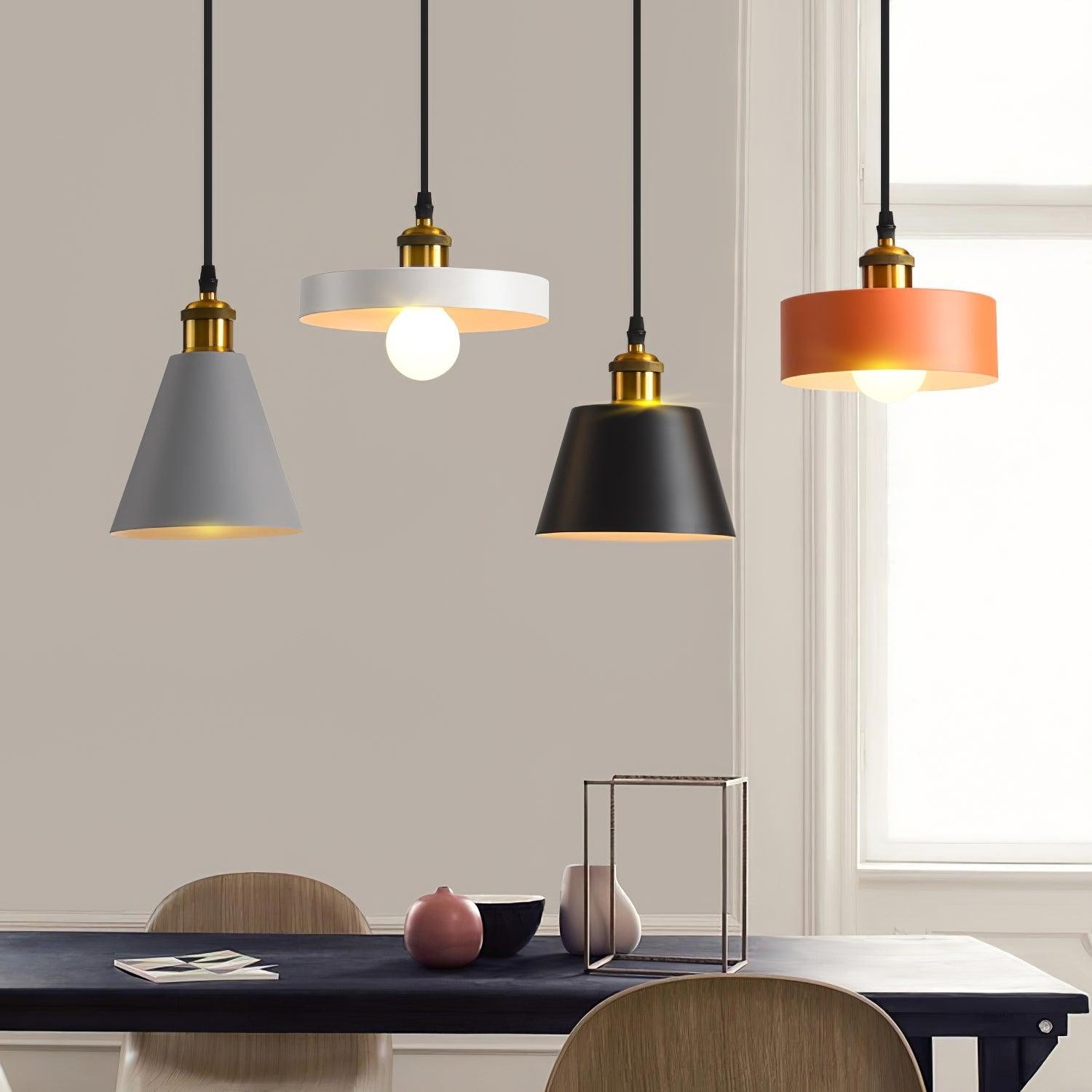 Moderne hars geometrische hanglamp HL787