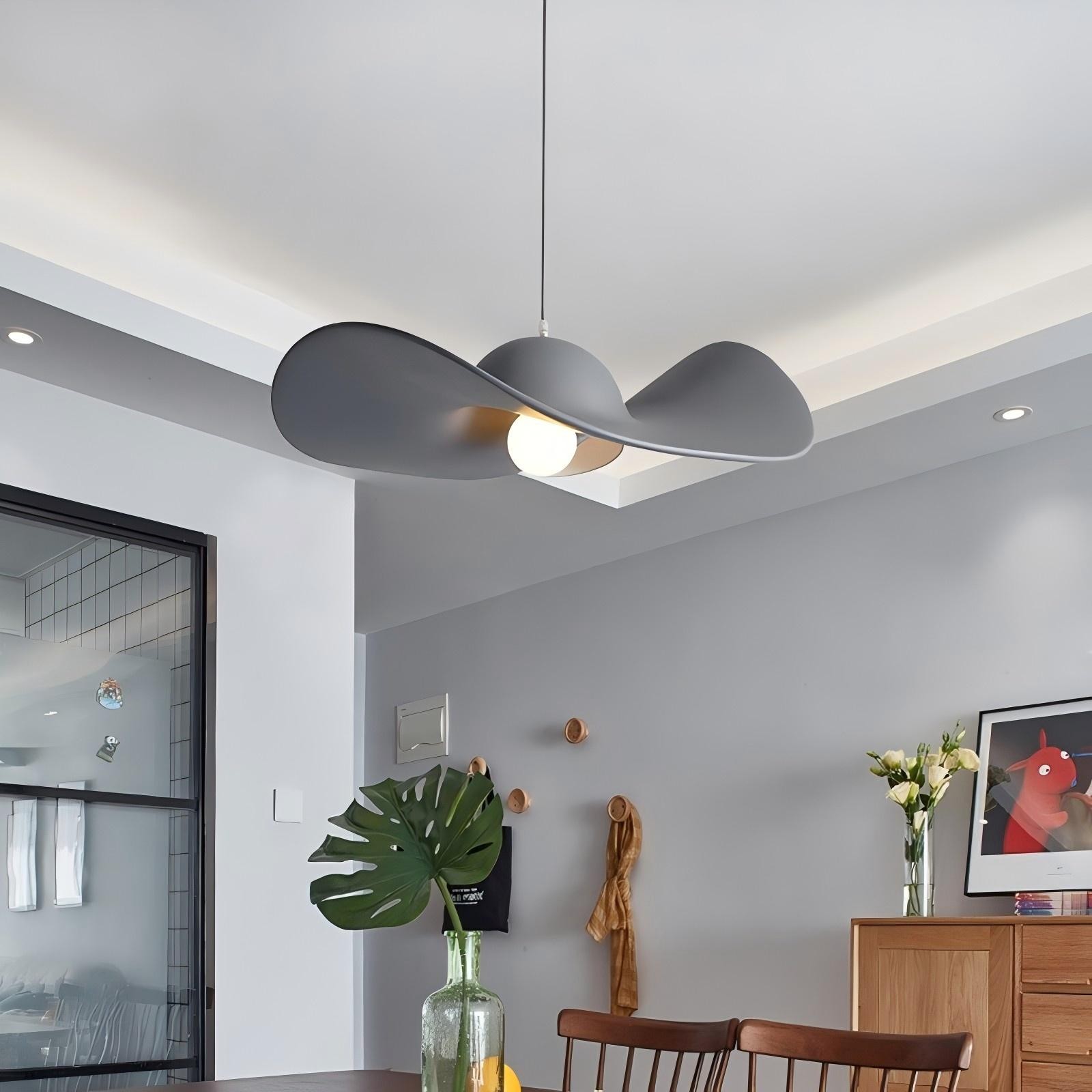 Italiaanse Hoed Vorm Hars Ontwerp Hanglamp HL310