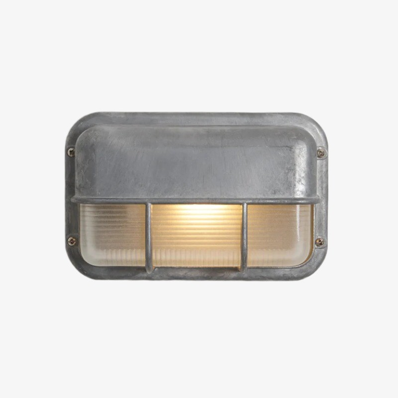 Morvane Industriële Buitenwandlamp - Retro Metalen Armatuur voor Entree, Terras, Buiten HL2549