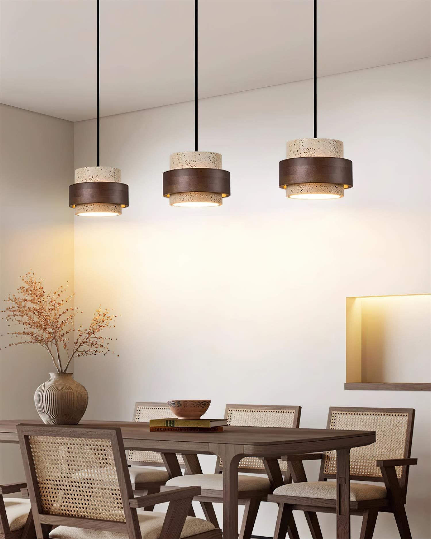 Cilinder Travertijn Hanglamp HL488