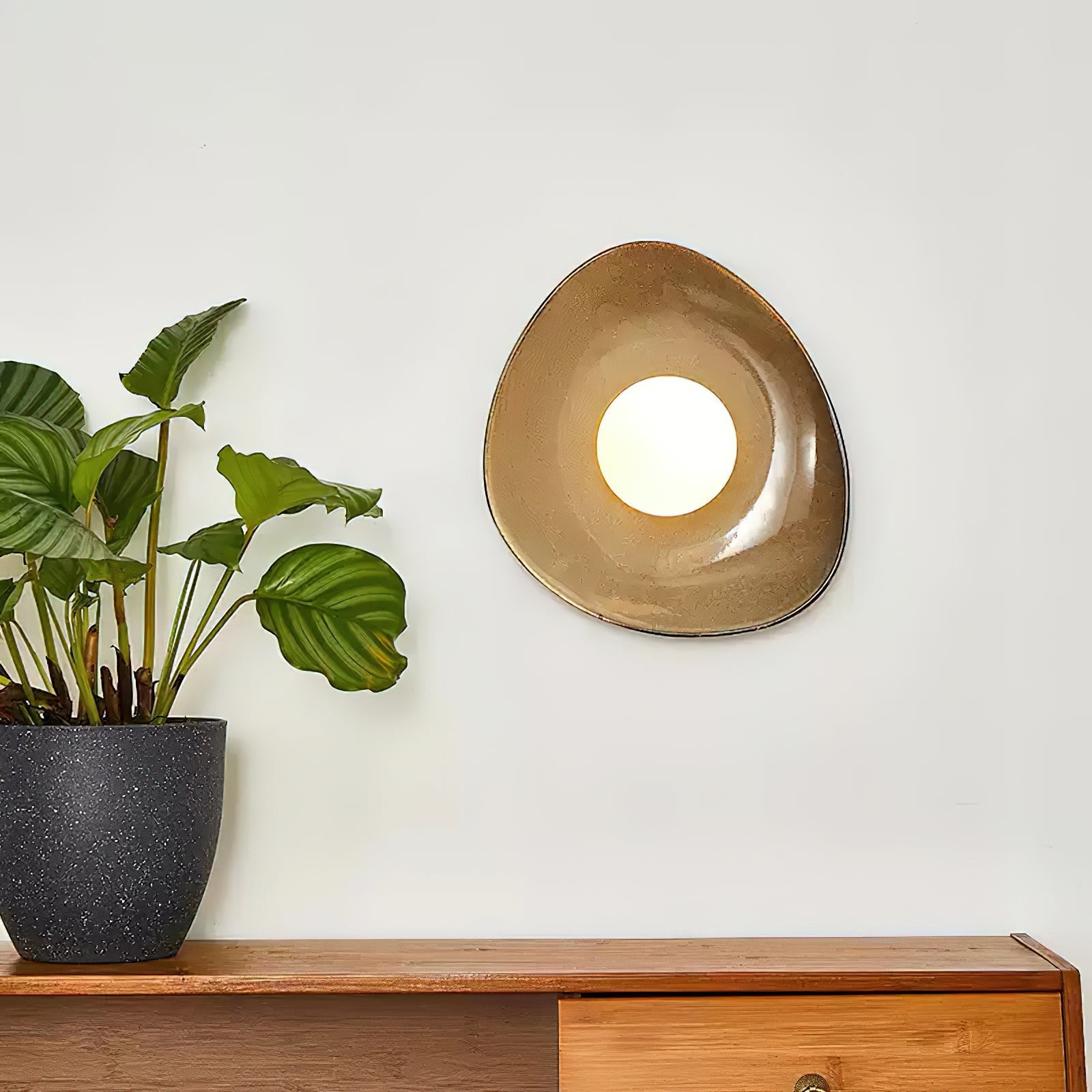 Pebble Disc Wandlamp HL1148