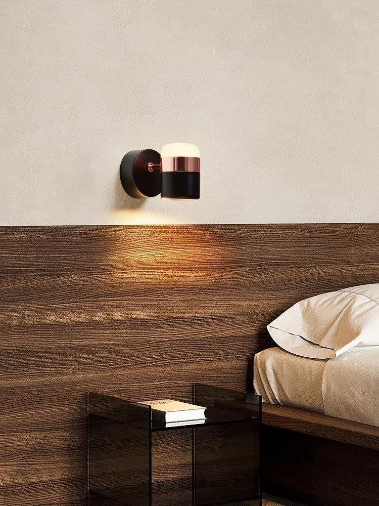 Verstelbare glazen wandlamp HL2931