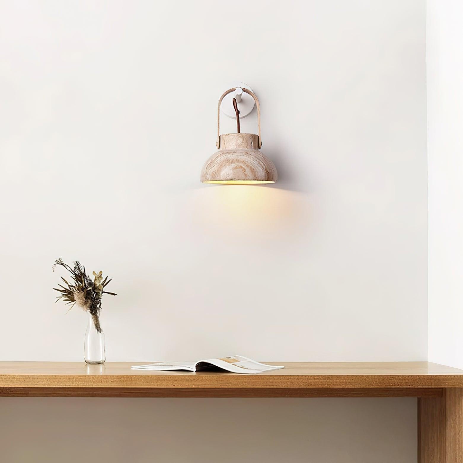 Gepersonaliseerde creatieve gebogen draagbare wandlamp HL512