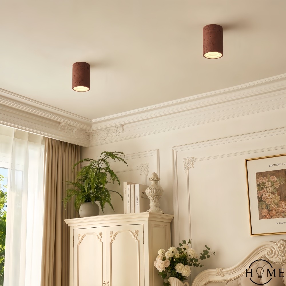 Moderne Wabi-Sabi cilindrische plafondlamp HL513