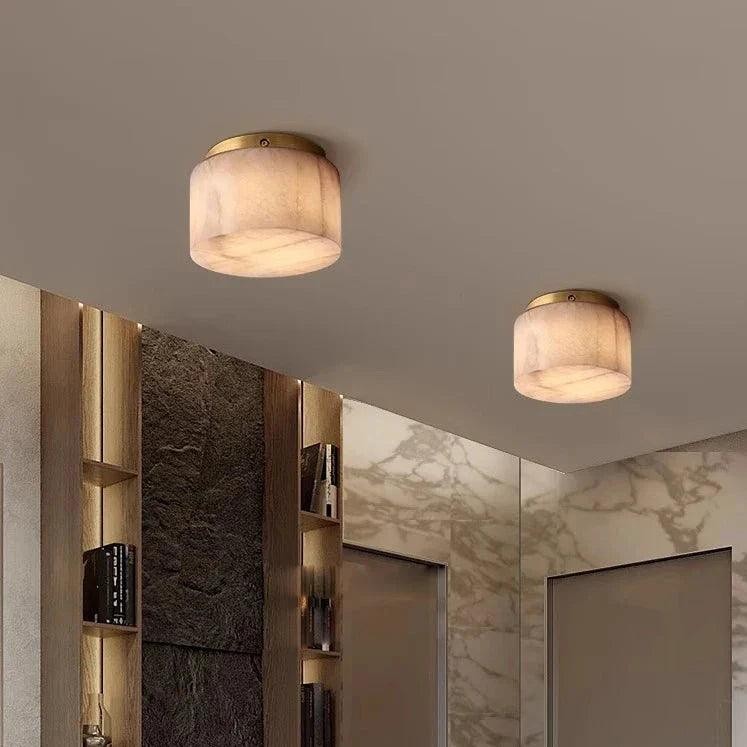 Rivage Alabaster Minimalistische Plafondlamp HL3501