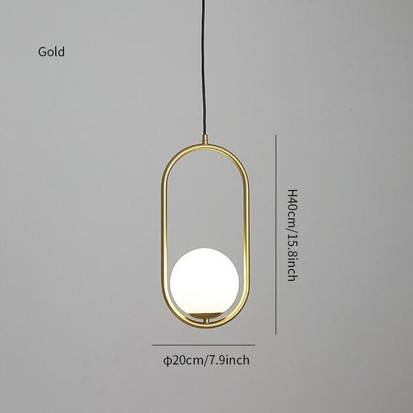 Halozen Geometrische Hanglamp Glas