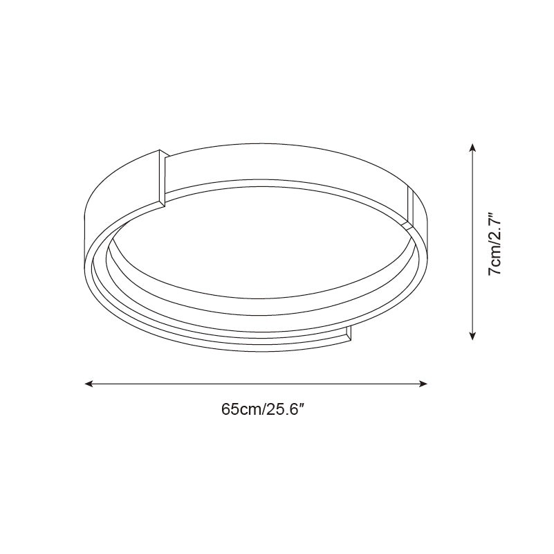 Cerqon Halo plafondlamp HL2684