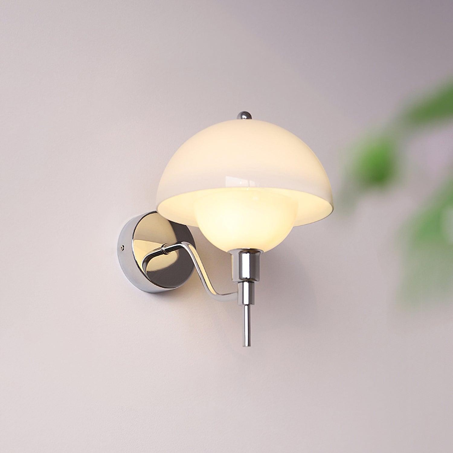 Franse Paddestoel Vintage Wandlamp HL376