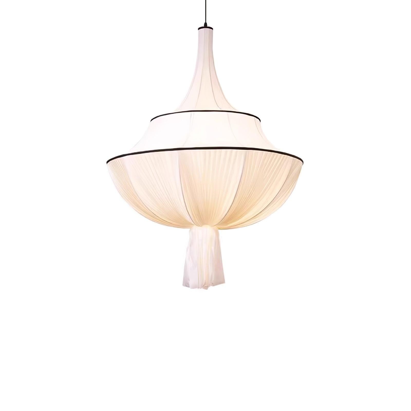 Stoffen kunst decoratieve hanglamp HL716