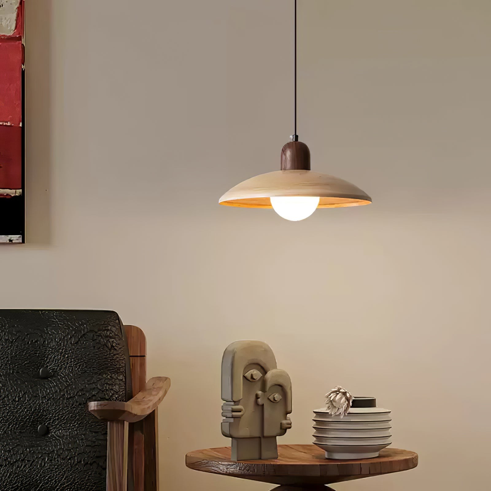 Middeleeuwse Stijl Eenvoudige Ronde Tafel Hanglamp HL911