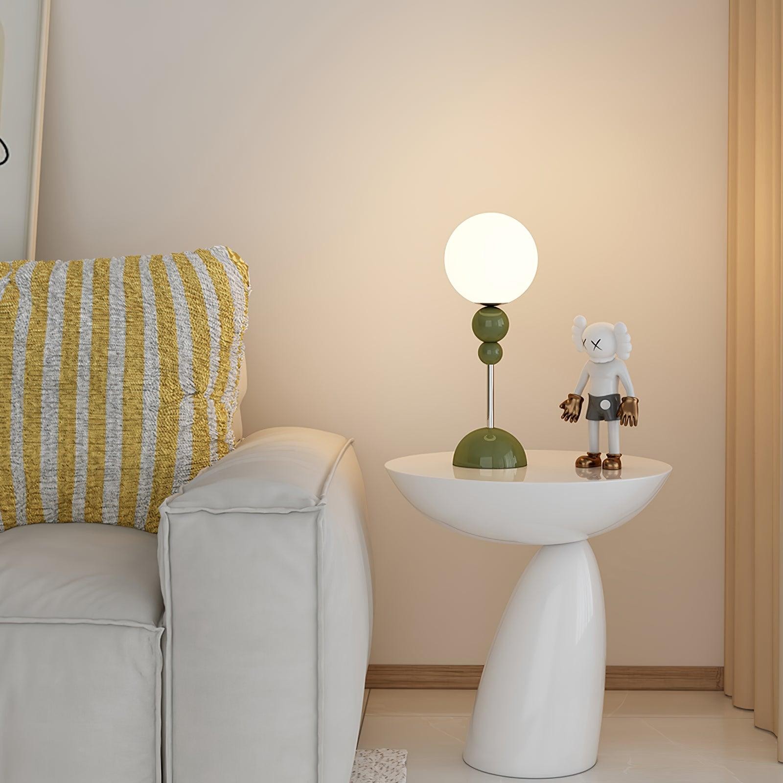 Nieuwe creatieve bolvormige verticale decoratieve tafellamp HL489