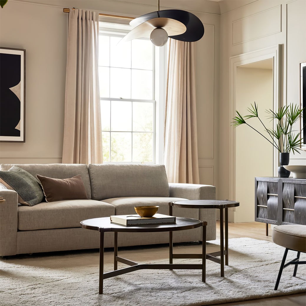 Nordic Simple Dubbellaags Bolvormige Glazen Kroonluchter HL655