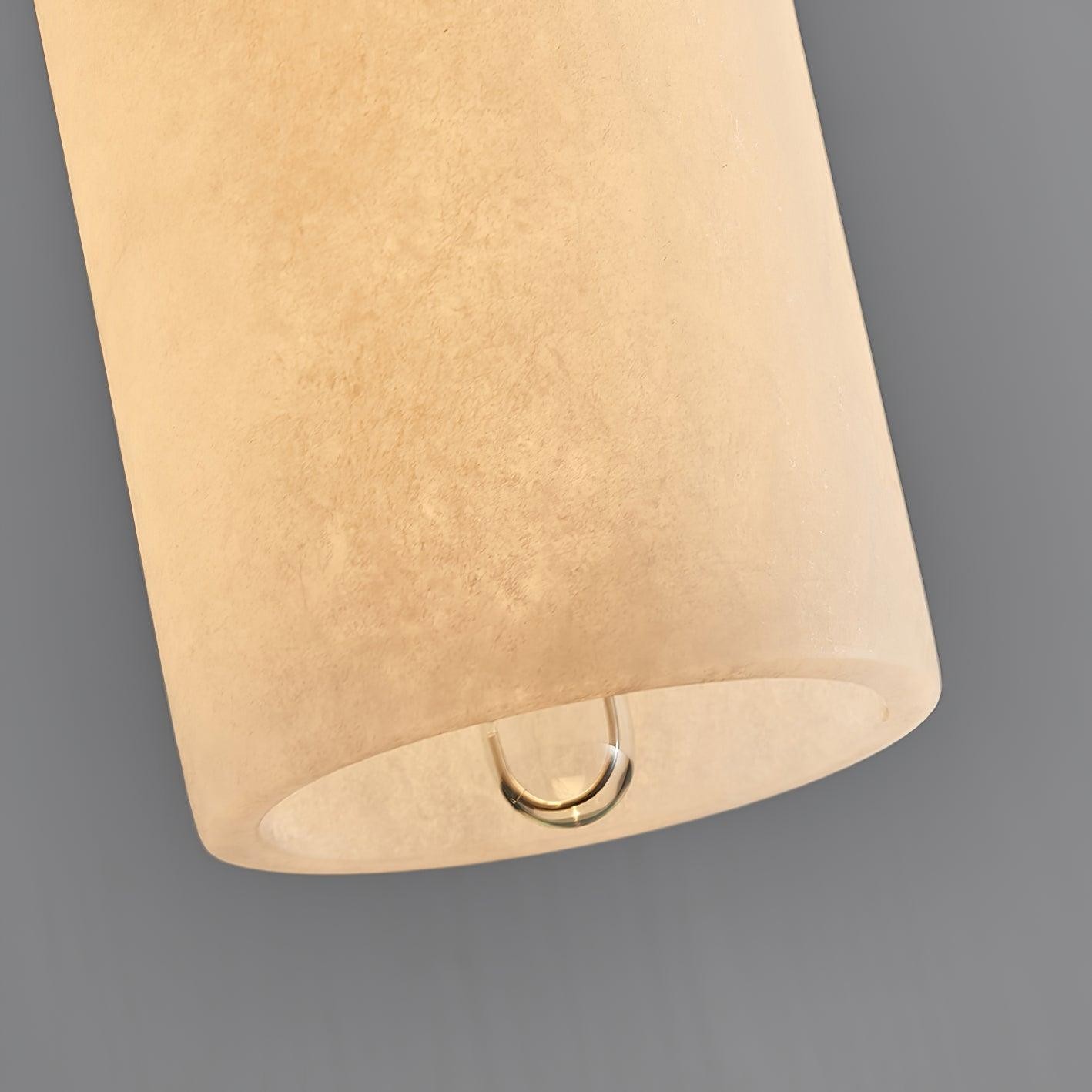 Luxe Albasten Cilinderstenen Hanglamp HL1059