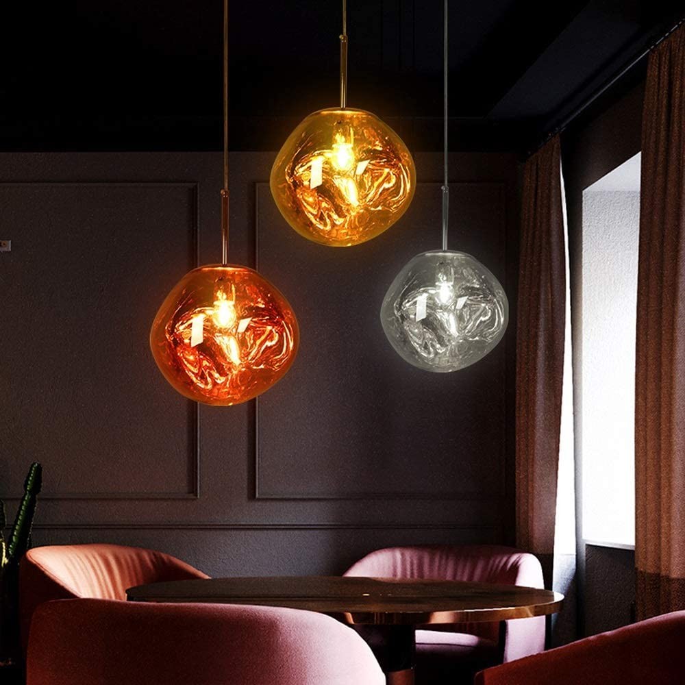 Glass Dynamic Surface Hanglamp