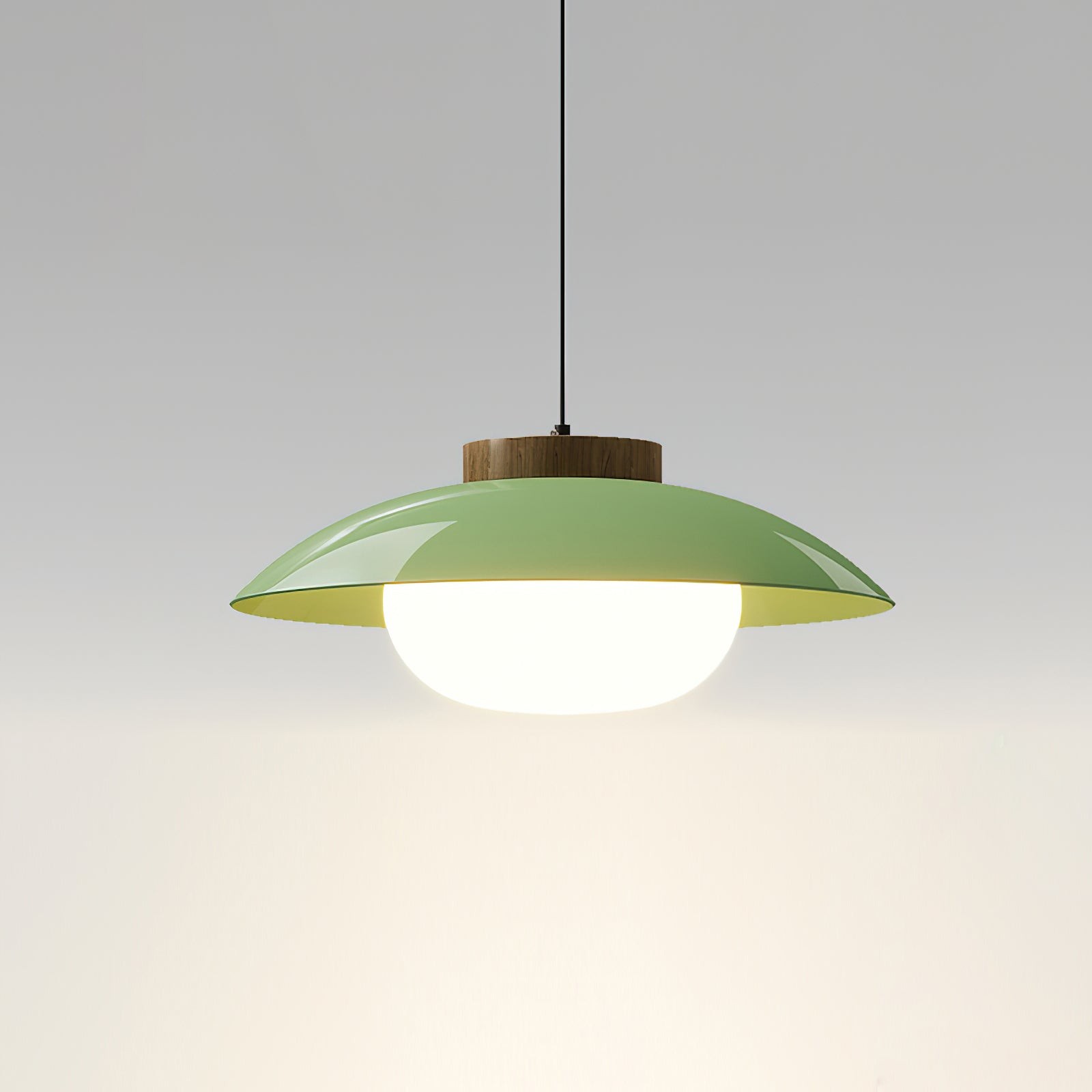 Moderne eetkamer glazen hanglamp HL739